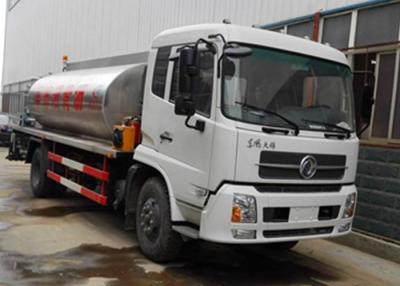 China Dongfeng 4X2 8 ~ 10 Ton Asphalt Patch Truck With Asphalt Pump ISO 14001 Approved for sale