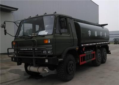 China Dongfeng Off Road engrasa el policía motorizado lleno de la impulsión 10 del remolque 6x6 245hp 15cbm del camión de petrolero del transporte en venta