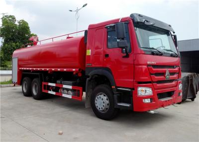 China HOWO 6X4 371HP 20 toneladas de fuego de 20ton que apaga el camión de petrolero de la regadera del agua del fuego del camión 20000L en venta