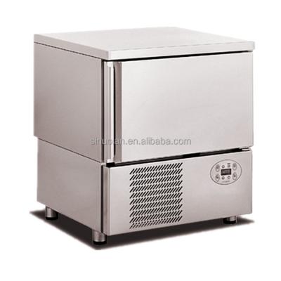 China Auto Defrost Air Blast Freezer Evaporator 40 Degree Stainless Steel Blast Freezer For Fish Meat for sale