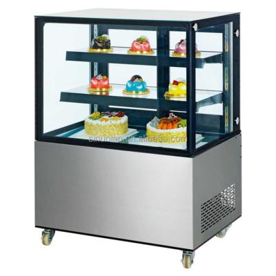 China Escaparate comercial del refrigerador de las ventas de la torta de la exhibición del congelador del escaparate vertical caliente de la panadería en venta