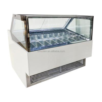 China Factory Supply Ice Cream Display Freezer / Display Freezer Gelato Showcase for sale