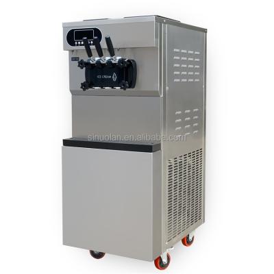 China Factory Supply 3 Flavor Soft Serve Commercial Ice Cream Machine Three Flavor Ice Cream Maker With CE Certificate for sale