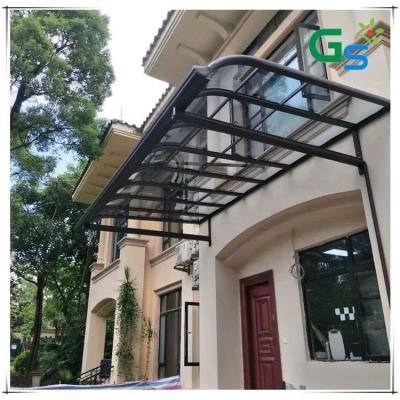 China Customization Size Car Parking Sunshade Aluminum Awning Canopies with 15 Years Bracket for sale