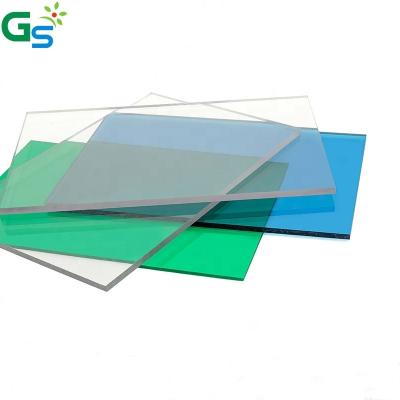 China Manufacturer Hot Sale  Smooth 16Mm 1.22M X 2.44M Panel Skylight Roofing Sheet Polycarbonate Solid Sheet for sale