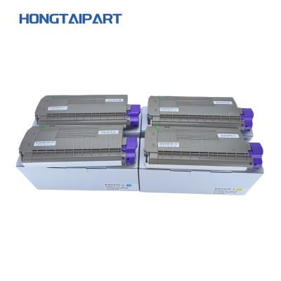 China Compatible Color Toner Cartridge CMYK 45396213 45396214 45396215 45396216 For OKI ES7470 ES7480 ES7460 Printer Toner Kit à venda