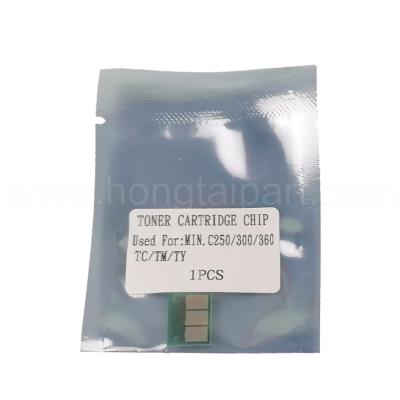 China Toner Chip for Konica Minolta Bh C250 300 360 Hot Sales Toner Drum Chip High Quality and Stable & Long Life for sale