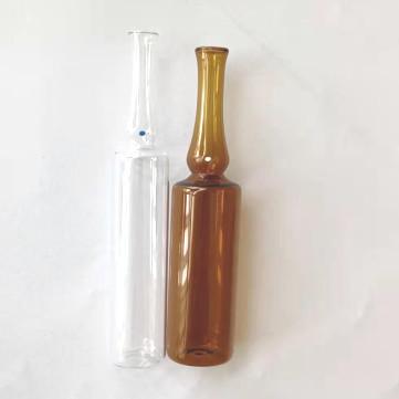 China Transparent Amber Empty Glass Ampoules 10ml For Injection for sale