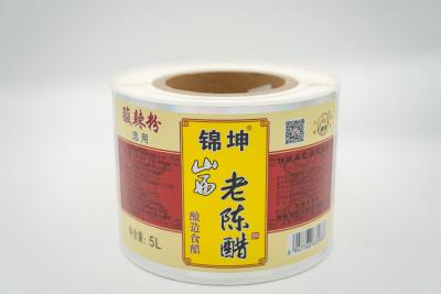China Klebstoffetiketten Kreisetiketten Selbstklebstoffetiketten kundenspezifische Aufkleber bekommen Aufkleber gemacht zu verkaufen