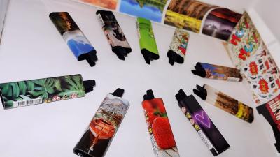 China Etiquetas de nombres impermeables Etiquetas de impresión de pegatinas Etiquetas adhesivas de corte a presión de vinilo en venta