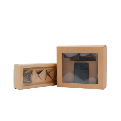 China Quadrado de Honey Window Packaging Box Rectangle do cartão à venda