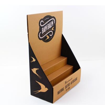 Китай Изготовленная на заказ повторно использованная коробка коробки дисплея картона для бальзама губы продается