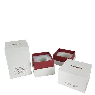 China Two Pieces Perfume Gift Box Rigid Cardboard Packaging Box With Lid for sale