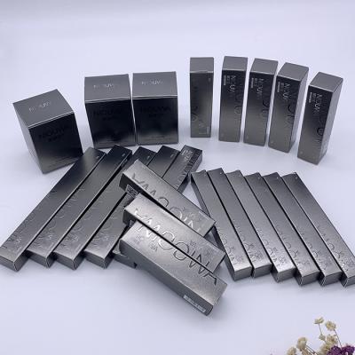 China Grey Cosmetic Packaging Box Eco-Friendly Custom Eye Liner Box Retails Sale Packaging for sale