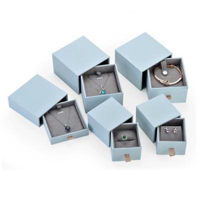 China Joia Ring Pendant Necklace Box CMYK Pantone do ODM do OEM à venda