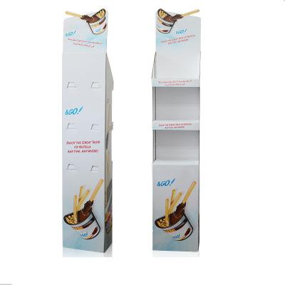 China Große gewölbte Kleinschaukarton-Pappe steht Einzelhandels-Anzeigen PDQ kundenspezifische Papp zu verkaufen