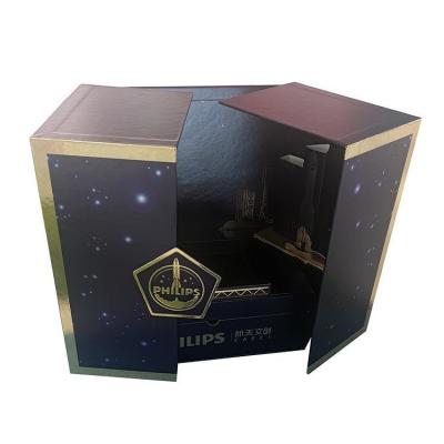 China Empty Unique Cardboard Gift Box For Perfume Bottle Color Printing for sale