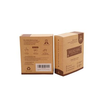 Китай Коробки коробки складчатости Eco дружелюбные печатая яркий изготовленный на заказ цвет для сумки хлеба продается