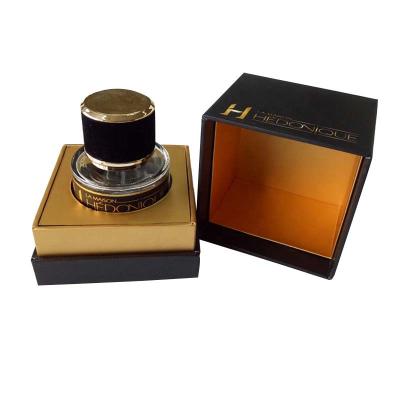 China Exposição de empacotamento da caixa de presente luxuosa rígida preta da vela para o retalho à venda