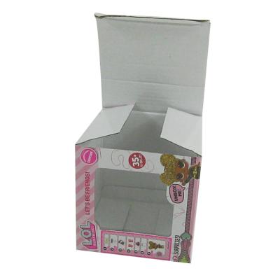 Chine La boîte de papier réutilisée faite sur commande d'emballage de fenêtre a imprimé à vendre