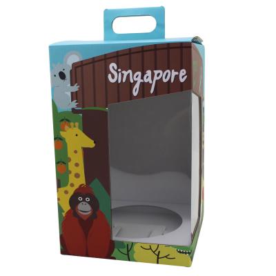 China Eco Friendly Cardboard Toys Retail Display Boxes With Window for sale