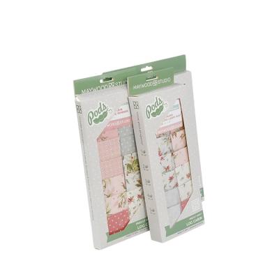 Cina Scatole d'imballaggio della finestra su ordinazione del cartone per il panno della sciarpa in vendita