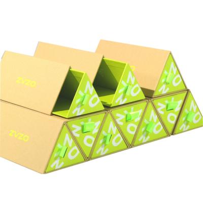 Китай Biodegradable творческая упаковывая офсетная печать картона коробки твердая продается