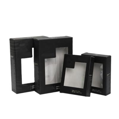 Китай таможня коробки отправителя вытачки черноты 6x4x3 грузя верхняя с окном продается