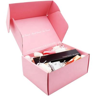 China Custom Bulk Pink Shipping Mailer Box A3 A4 A5 Size for sale