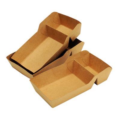 China Waterproof Corrugated Cardboard Takeaway Containers Custom Logo for sale