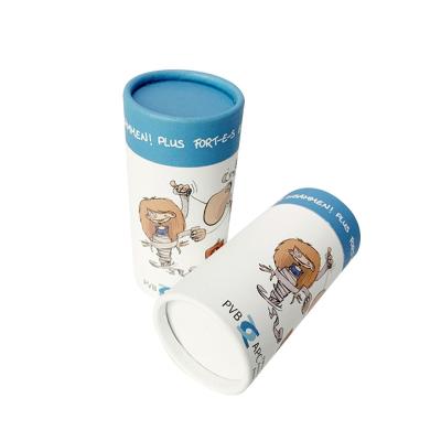 China Retailing Paper Kids Towel Cardboard Tube Box Custom Printing for sale