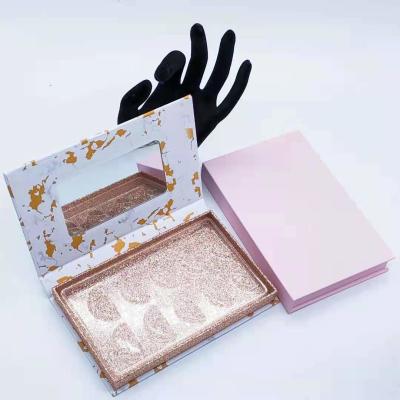 China Custom Color Printing Rigid False Eyelashes Magnetic Packaging Box for sale