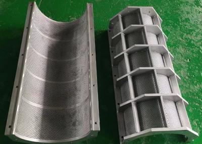 China Stainless Steel Dump Sorter Screening Plate For Waste Pulp Light Impurities for sale