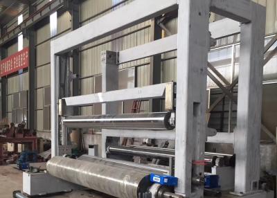 China 2400mm Printing Paper Processing Machine Frame Type Underfeed Rewinder for sale