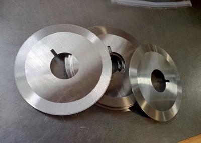 China Hochgeschwindigkeitsschneidemaschine-Blatt-Stahl-Oberleder, das ringsum Diskette aufschlitzt zu verkaufen