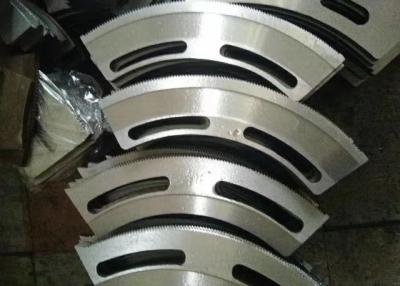 China Dimensión modificada para requisitos particulares cuchillas de la máquina que ranura del tablero del cartón del acero de aleación en venta