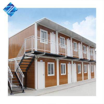 China Flat Pack Two Storey Container House 6m 12m à venda