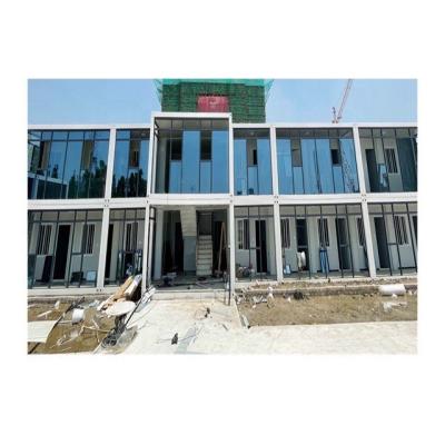 China Two Storey Prefab Container House Expandable Prefab Homes Tiny for sale
