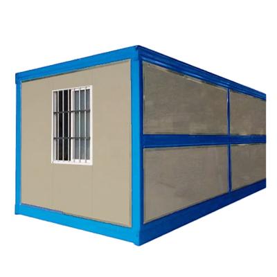 China Portable Modular House Container Flat Pack Accommodation Units en venta