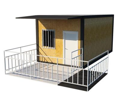 China Light Steel 20ft Flat Pack Container House 2 Bed en venta