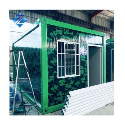 Chine Prefab Temporary Housing Demountable Container House Portable Living à vendre