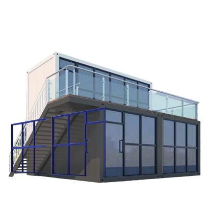Cina Expandable Folding Container House  Two Storey Prefabricated in vendita