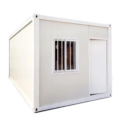 China 20FT White Expandable Foldable Container House Prefab for sale