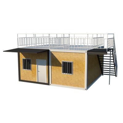 China Economical Modular Containers Take The Stairs 3 Bedroom Plan Frame Quick Assemble for sale