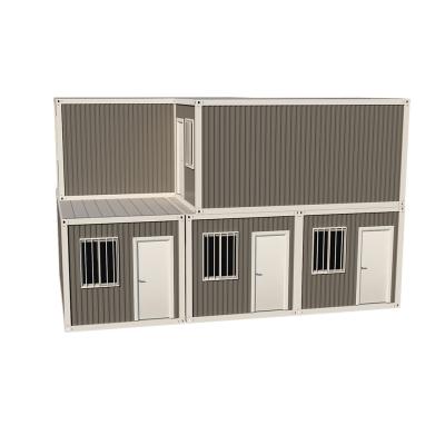 China 40ft Container Home Flat Pack Container House 2 Story en venta