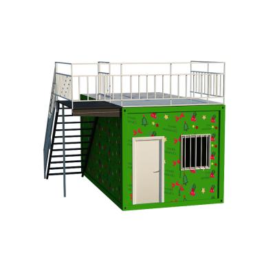 China Demountable Container House 40 Feet 20 Feet Cozy Beach With Balcony for sale