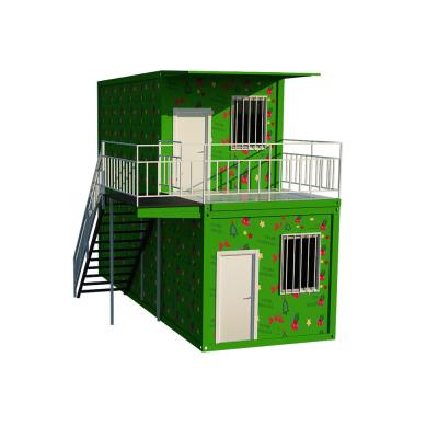 China Prefabricated Modular Container House 2 Story Container Home 3 Bedroom à venda