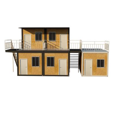 China Fast Assembly Prefab 20ft Flat Pack Container 20 Foot Container House en venta