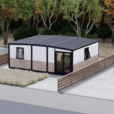 China 20ft 40ft Expandable Container House With Solar Energy for sale