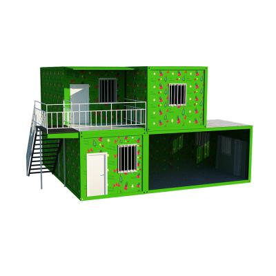 China Assembled Two Bedroom Home Prefab Expandable Container House for sale